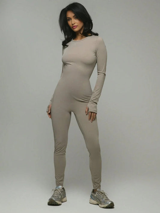 Sleeve Seamless Musera Sport Jumpsuit Padel Tennis Pickleball Gym Fitness