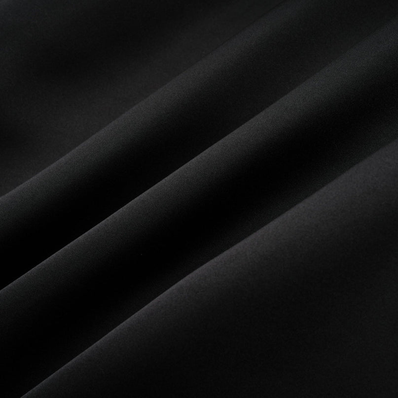 Sloan Black Floral Lace Vest and Duchess Satin Dress Matching Set