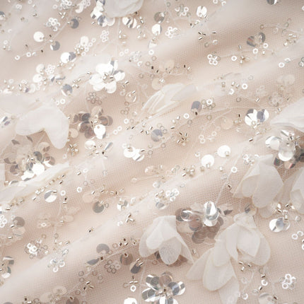 Sloan Pink Sequin Mini Dress Sleeveless Bowknot Detailing Spaghetti Straps Round Neck Rear Zip Fastening Thigh Length