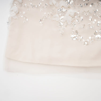 Sloan Pink Sequin Mini Dress with Bowknot Detailing