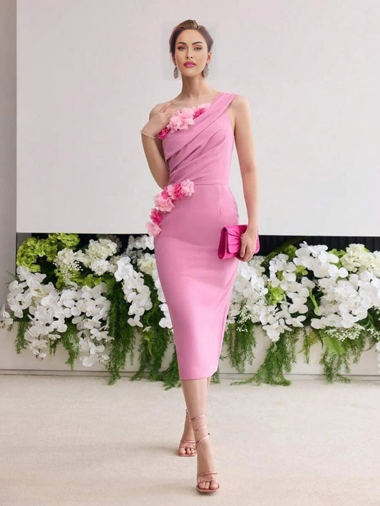 Soiréza 3D FLOWER COCKTAIL DRESS