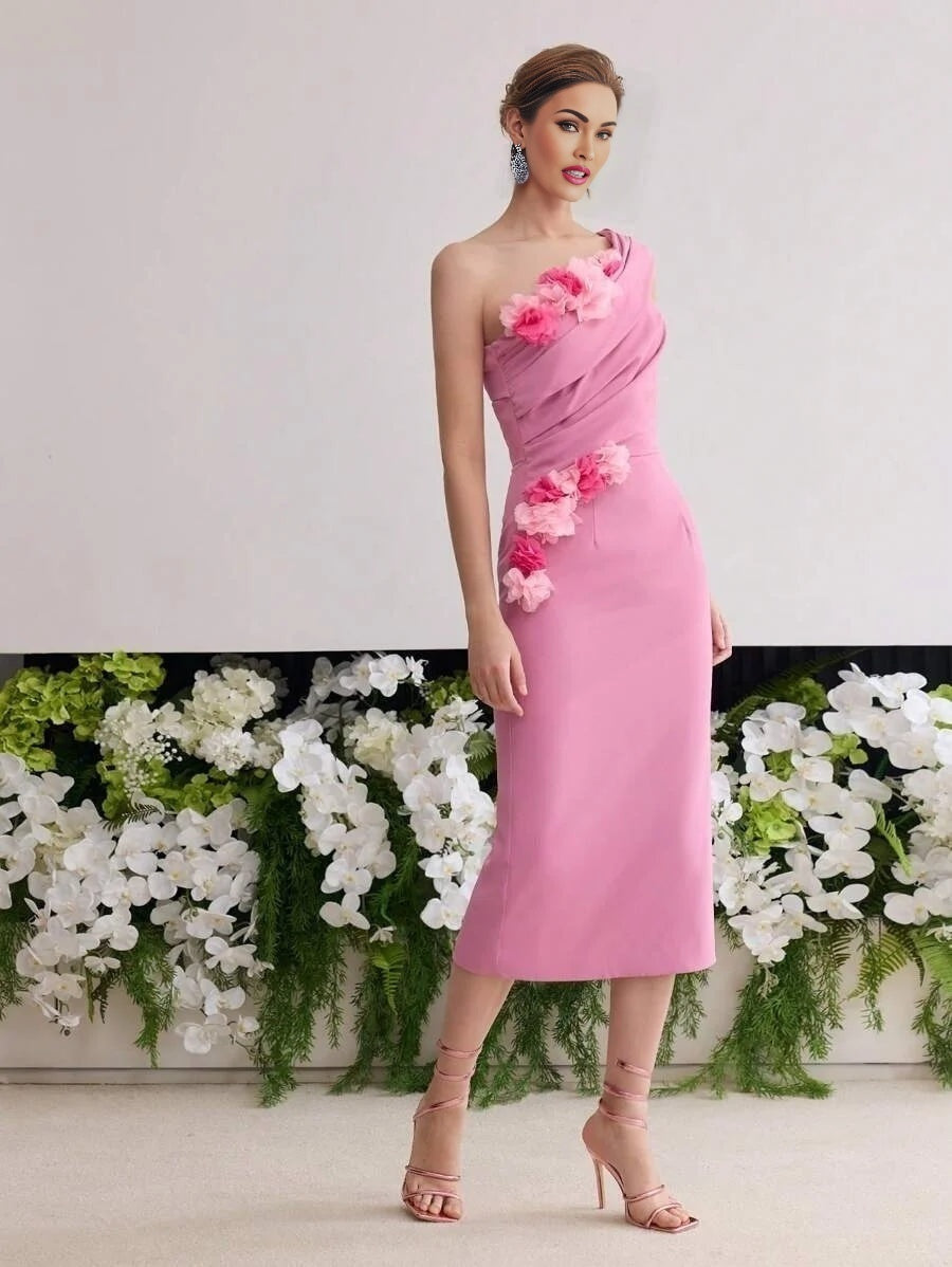 Soiréza 3D FLOWER COCKTAIL DRESS