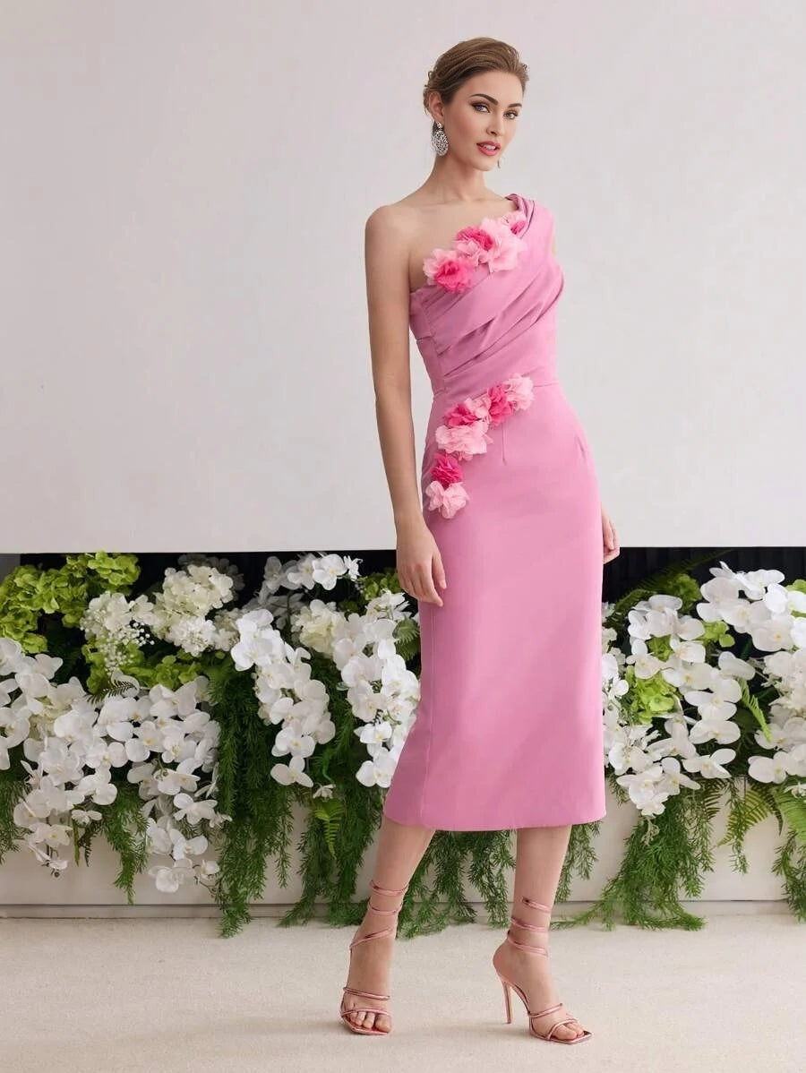 Soiréza 3D FLOWER COCKTAIL DRESS