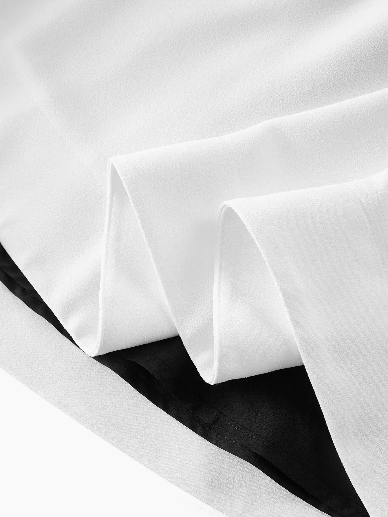 Soiréza COLORBLOCK RUFFLE HEM COCKTAIL DRESS