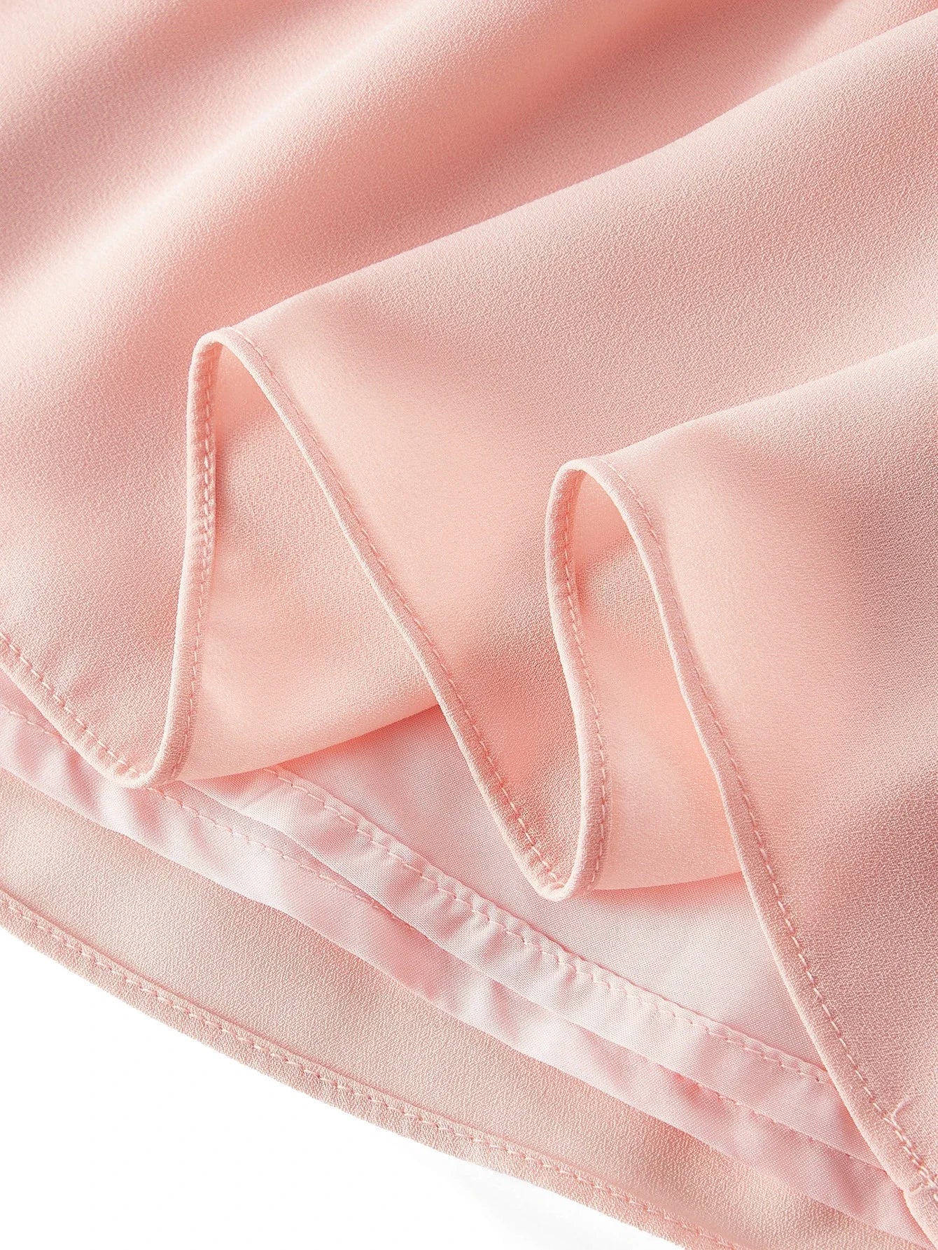 Soiréza CONTRAST LACE RUFFLE MIDCALF COCKTAIL DRESS