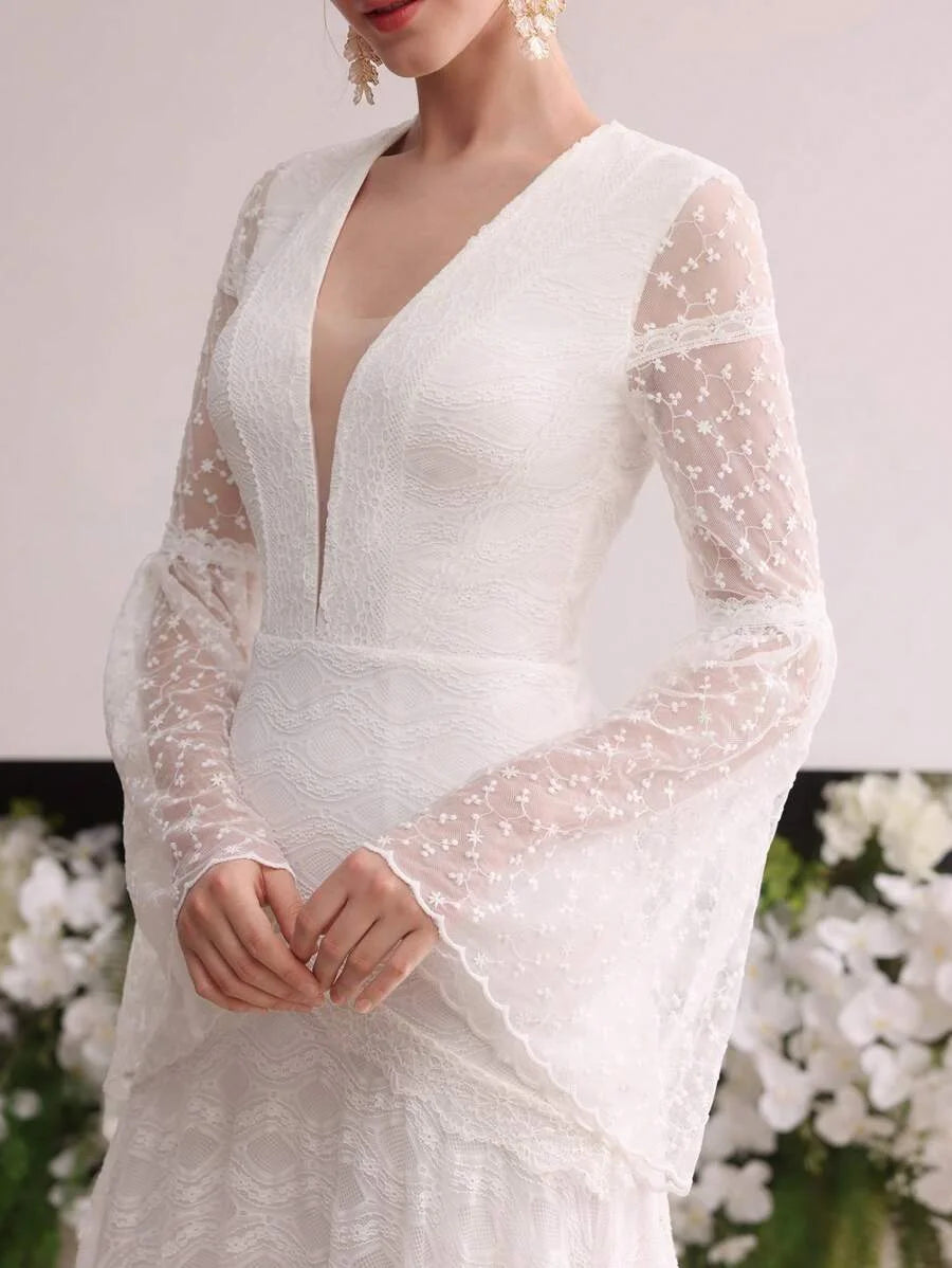 Soiréza CONTRAST MESH SHEER COCKTAIL DRESS