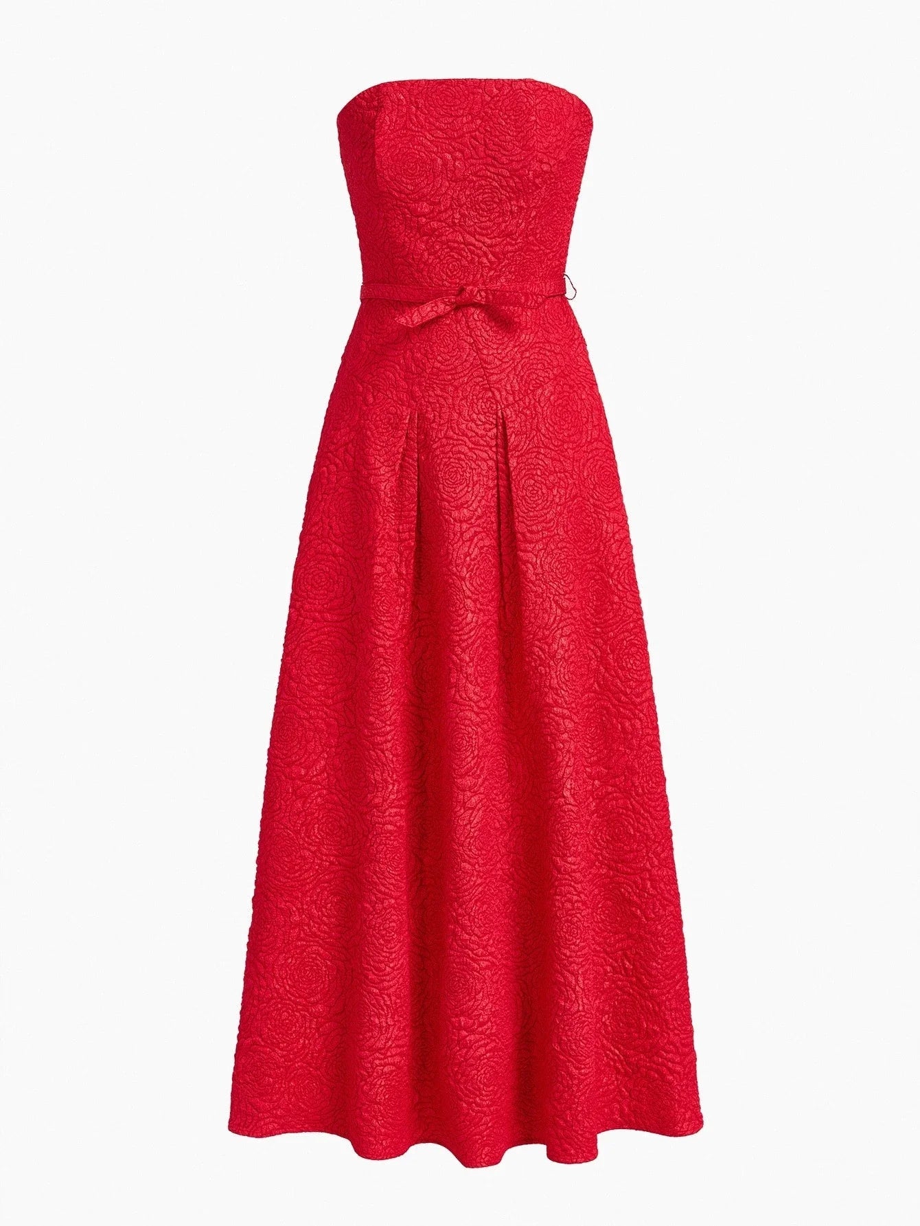 Soiréza ELEGANT amp EXQUISITE STRAPLESS METALLIC TEXTURE COCKTAIL DRESS FOR GALA PARTY BANQUET