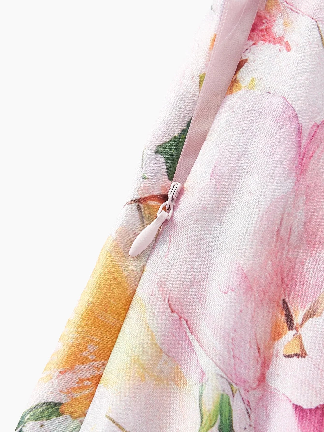 Soiréza FLORAL PRINT RUFFLE COCKTAIL DRESS