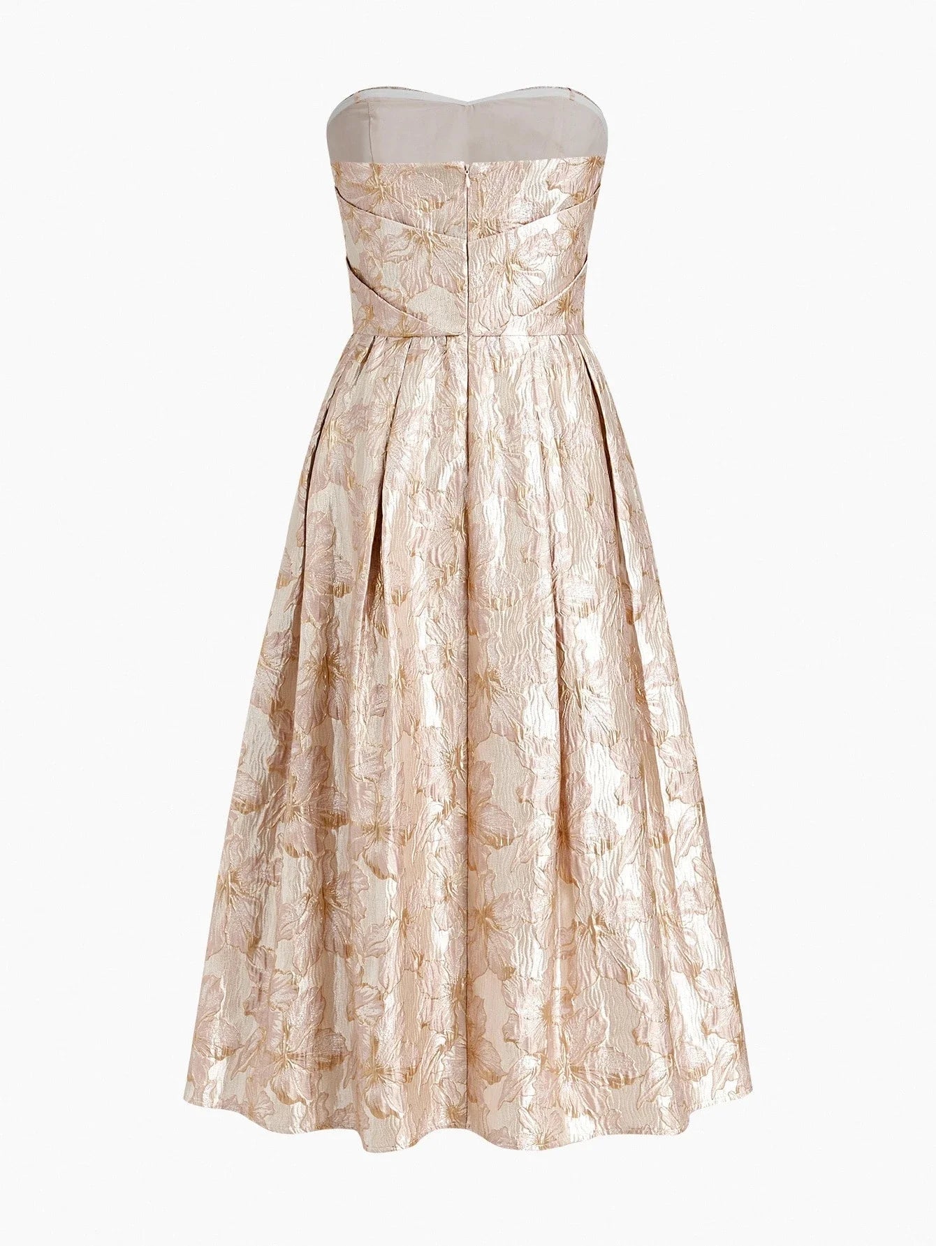 Soiréza FLORAL PRINT ZIPPER COCKTAIL DRESS