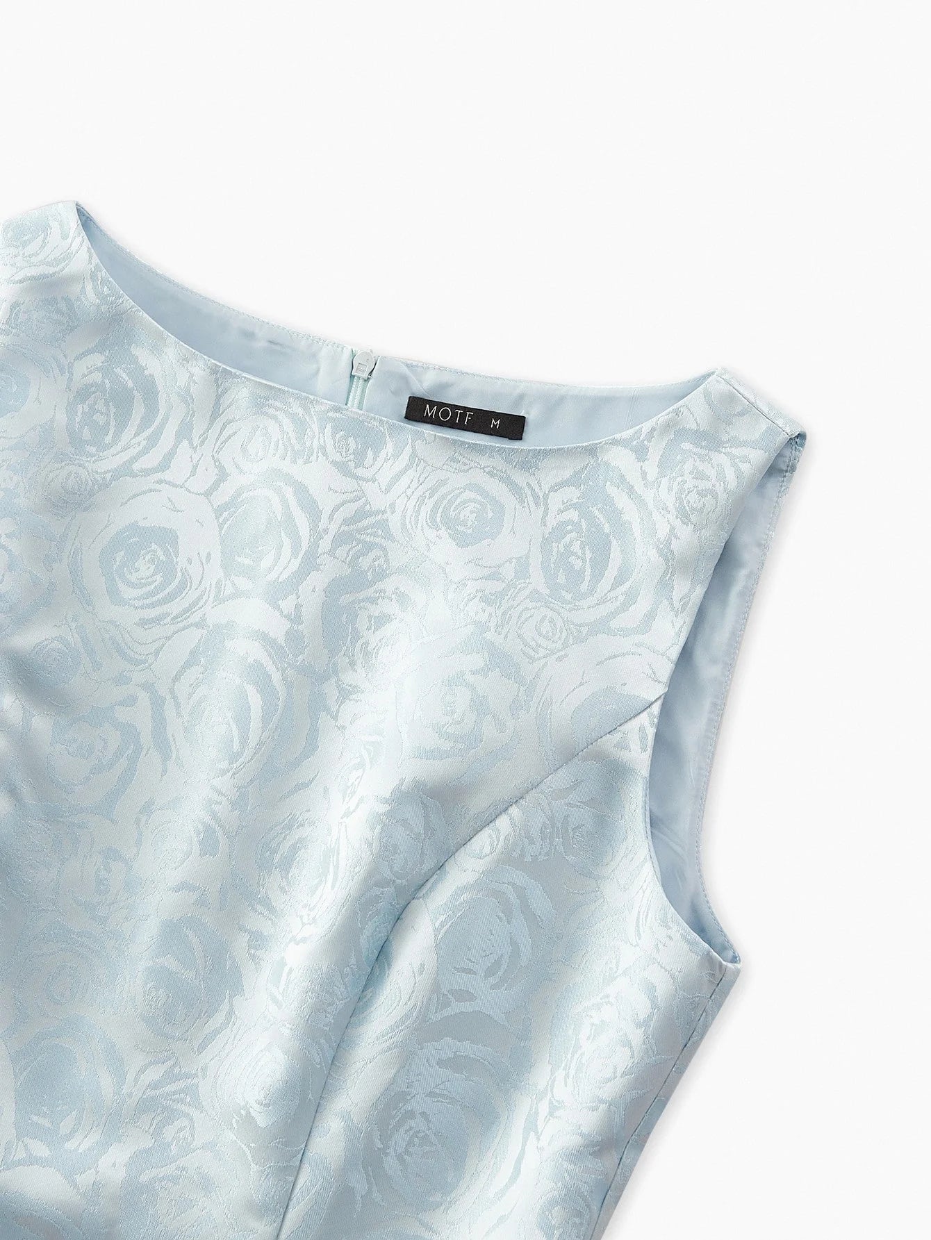 Soiréza JACQUARD ASYMMETRICAL HEM COCKTAIL DRESS