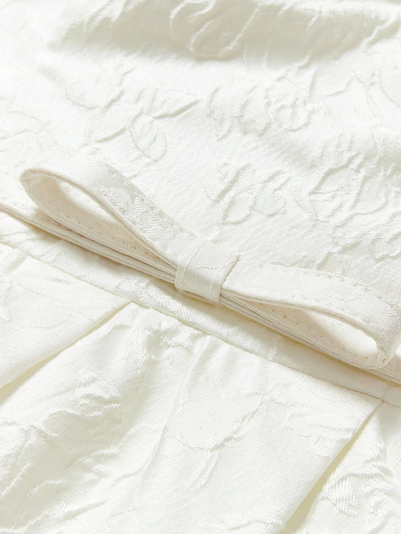 Soiréza JACQUARD FLARE HEM TUBE SHORT DRESS