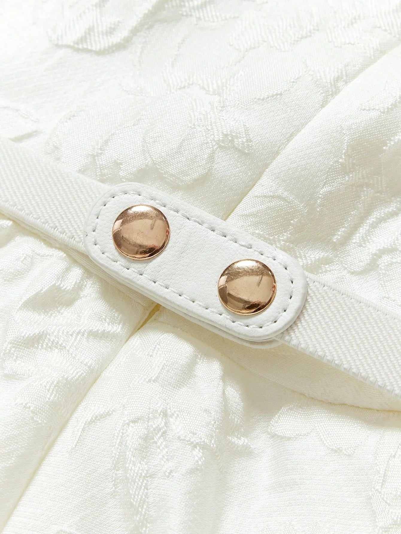 Soiréza JACQUARD FLARE HEM TUBE SHORT DRESS