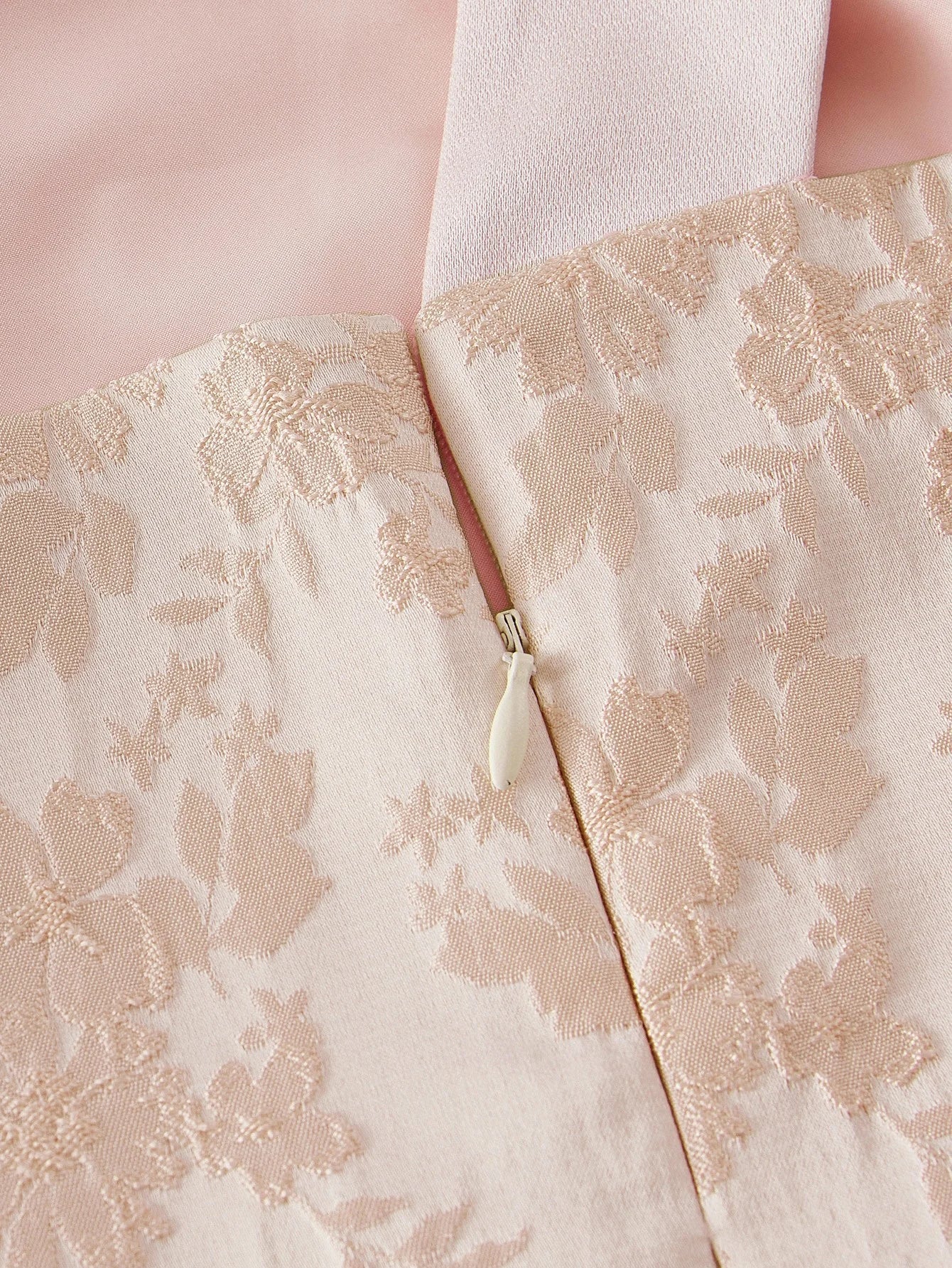 Soiréza JACQUARD ONE SHOULDER SPLIT HEM COCKTAIL DRESS WITHOUT BELT