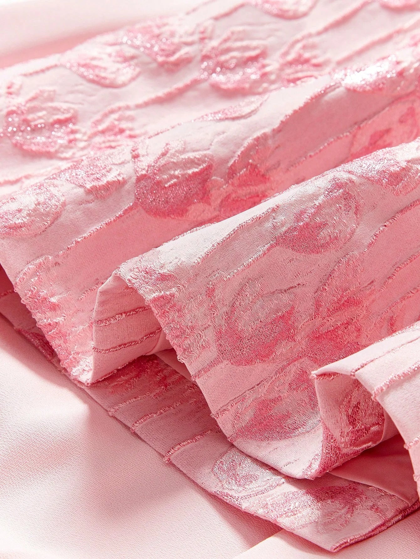 Soiréza JACQUARD STRAPLESS COCKTAIL PARTY DRESS