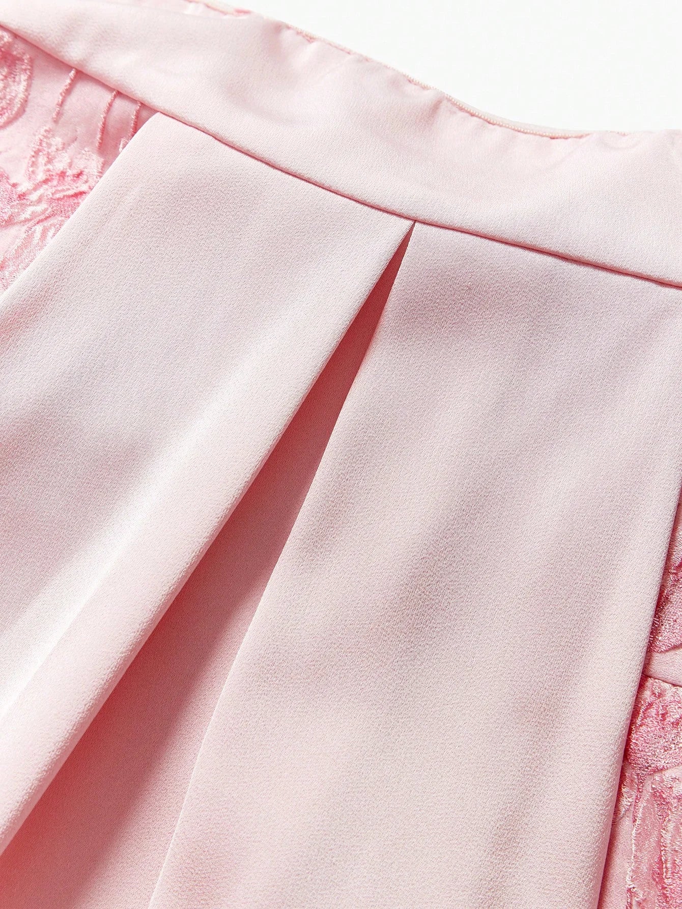 Soiréza JACQUARD STRAPLESS COCKTAIL PARTY DRESS