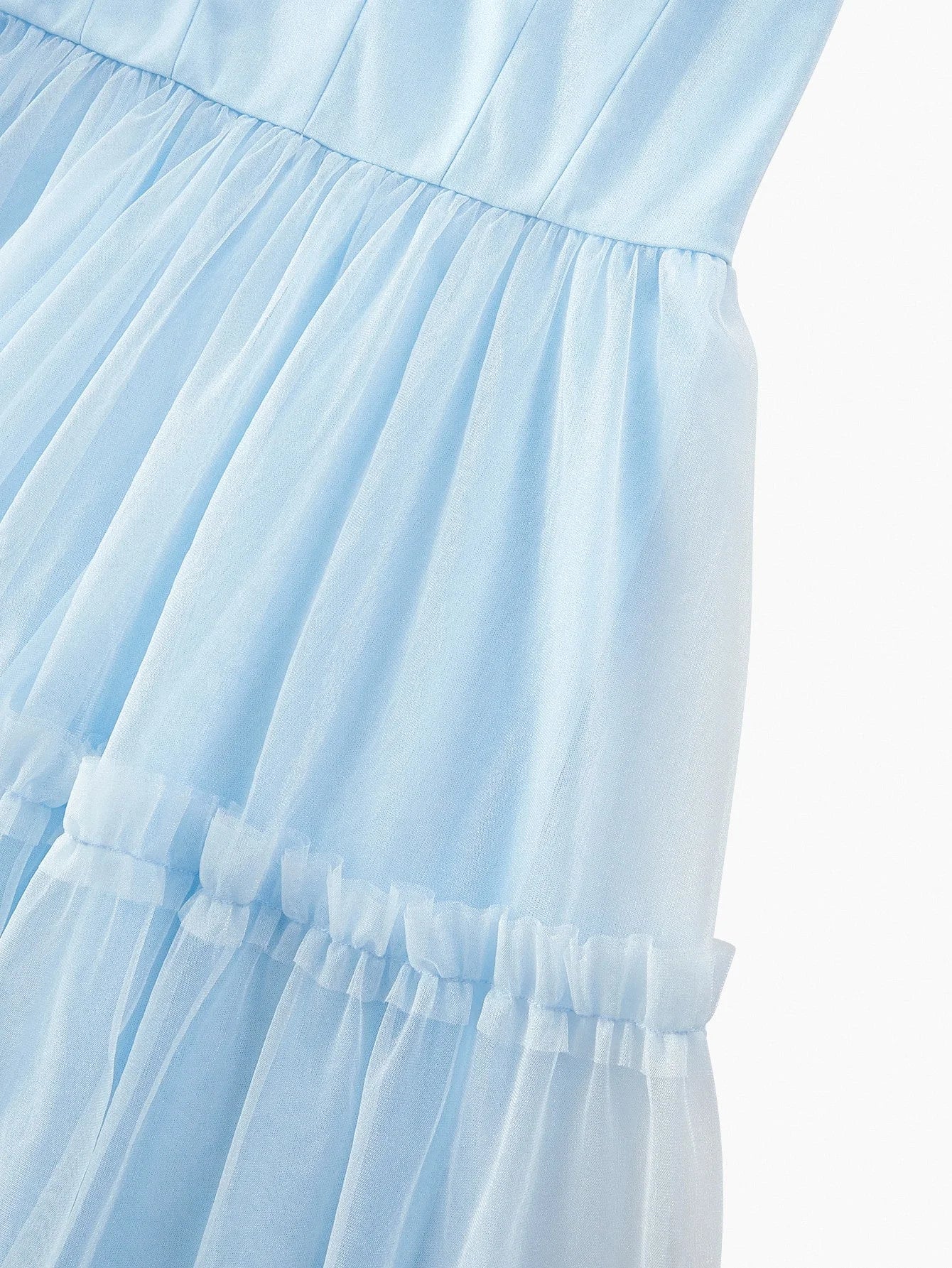 Soiréza OFF SHOULDER MESH COCKTAIL DRESS