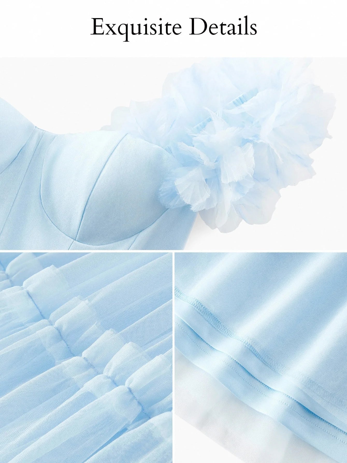 Soiréza OFF SHOULDER MESH COCKTAIL DRESS