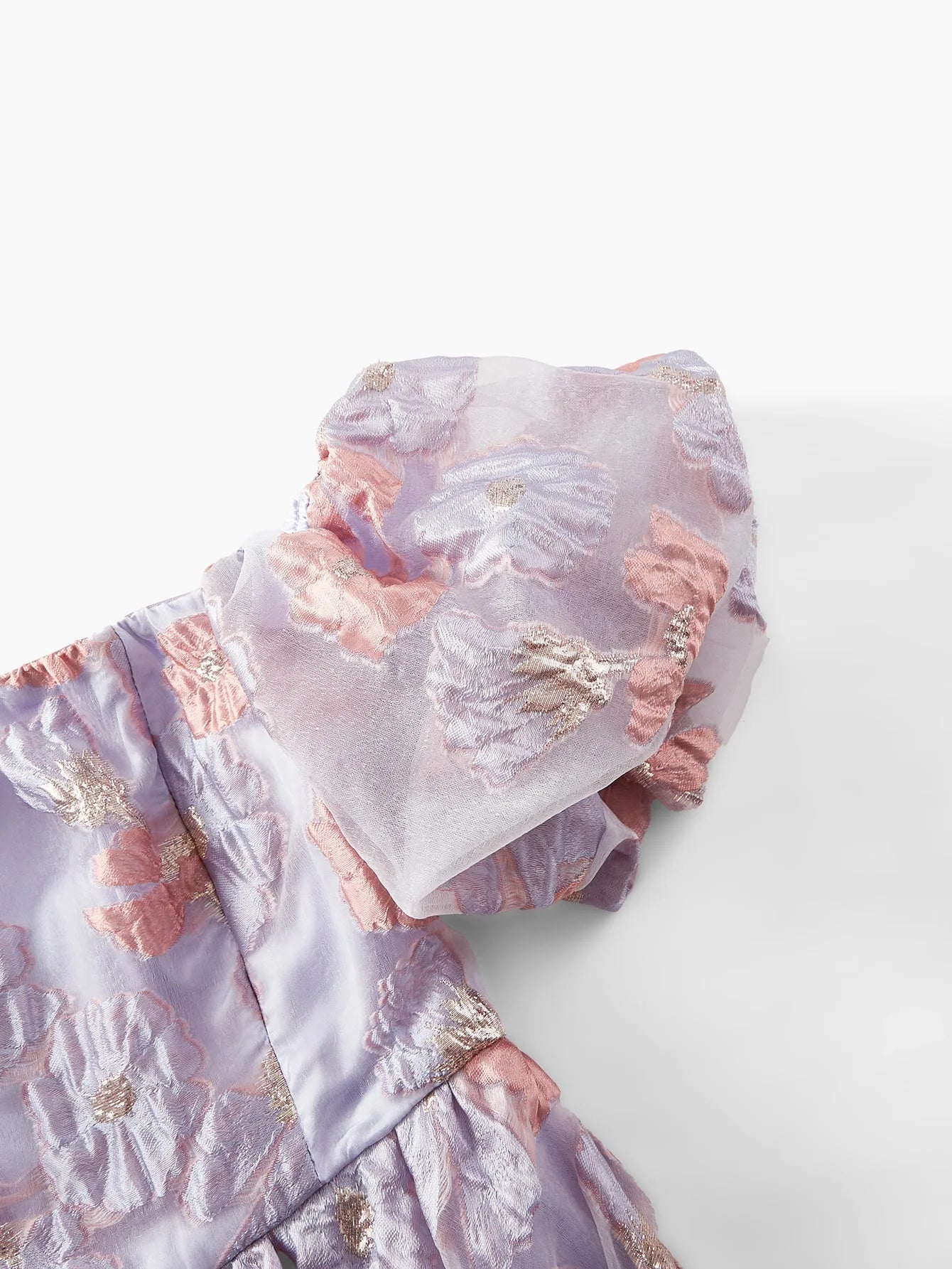 Soiréza OFF THE SHOULDER JACQUARD COCKTAIL DRESS