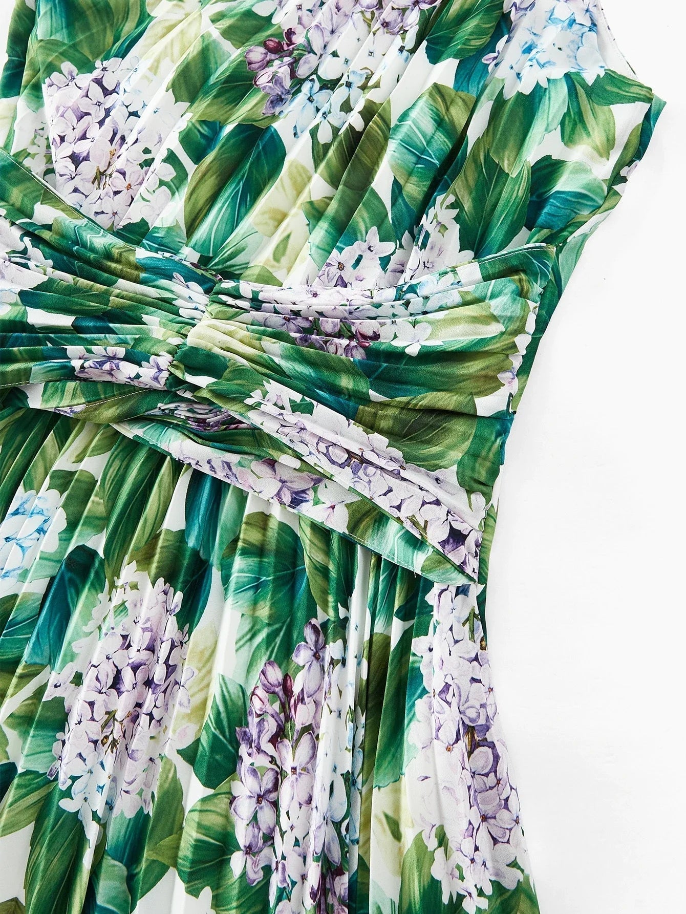 Soiréza PLEATED ASYMMETRICAL NECK COCKTAIL DRESS