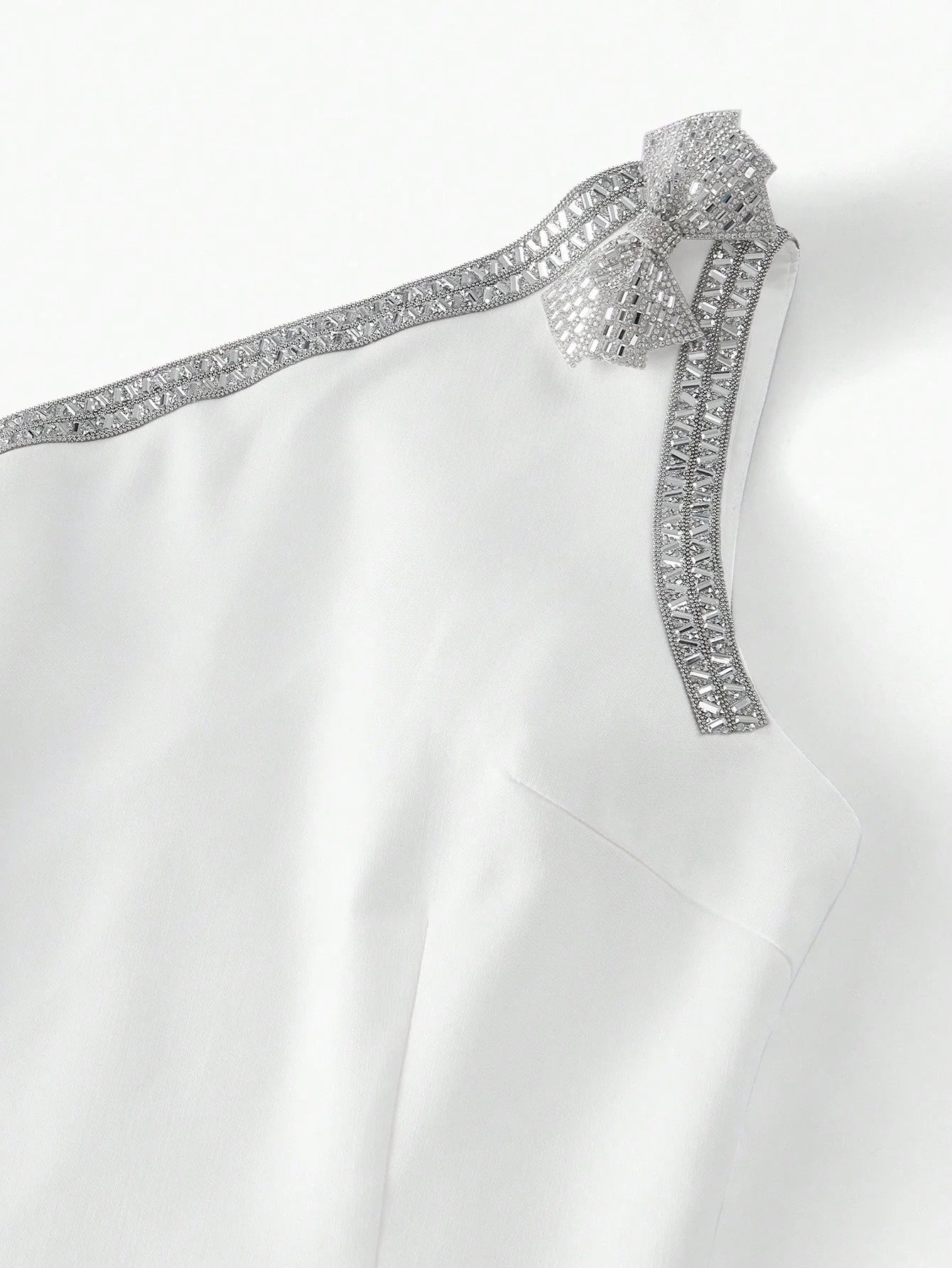 Soiréza RHINESTONE BOW DECOR DRESS