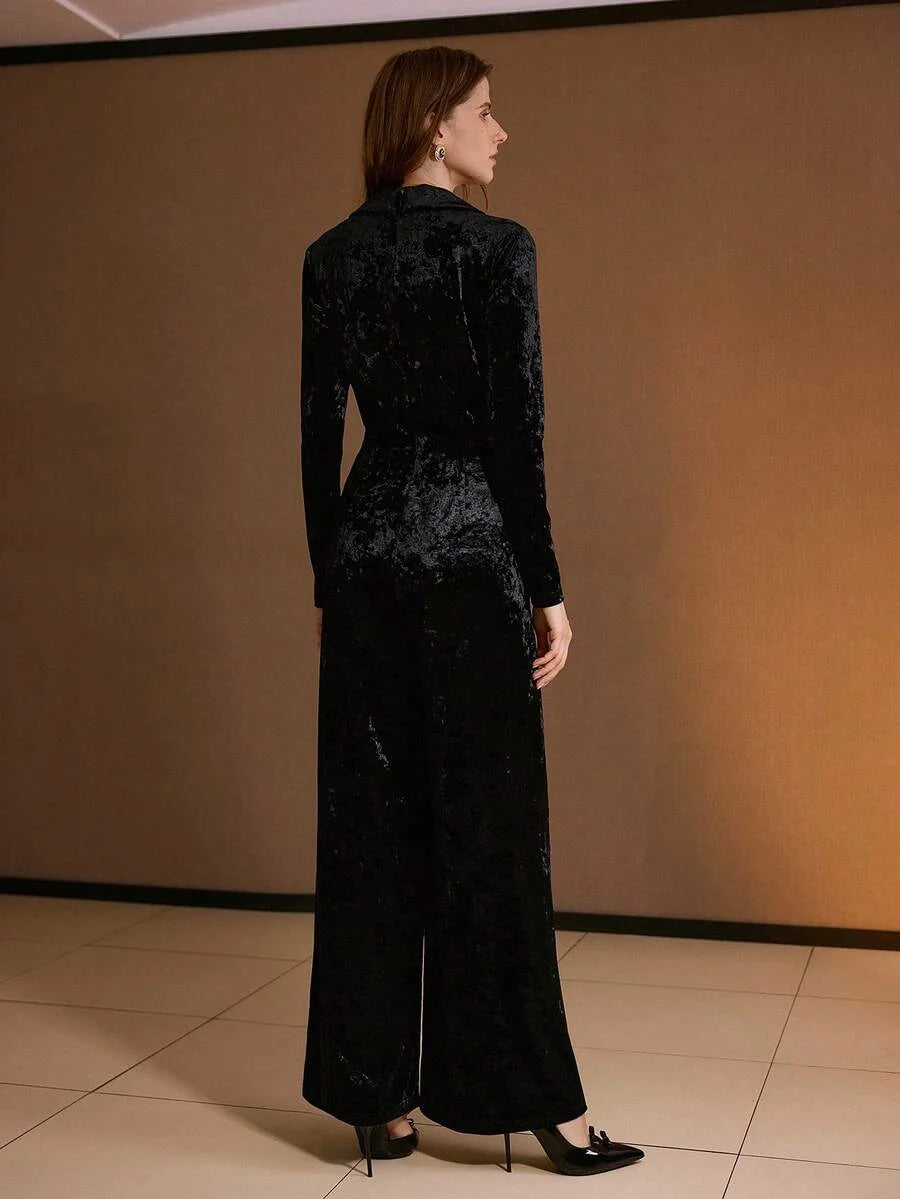Soiréza SEQUIN EMBROIDERY JUMPSUIT FALL WINTER