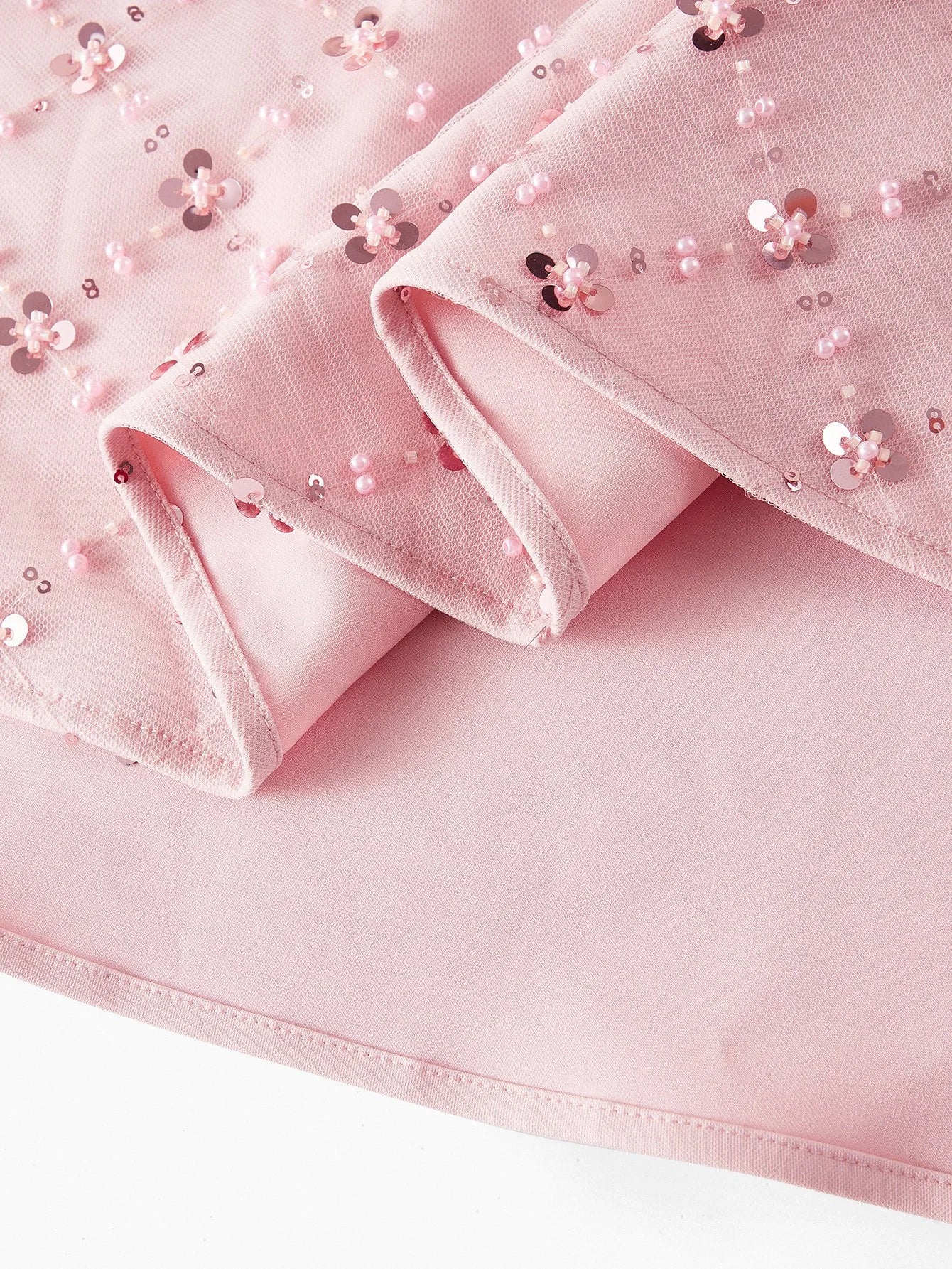 Soiréza SEQUIN FLORAL EMBROIDERY LONG DRESS