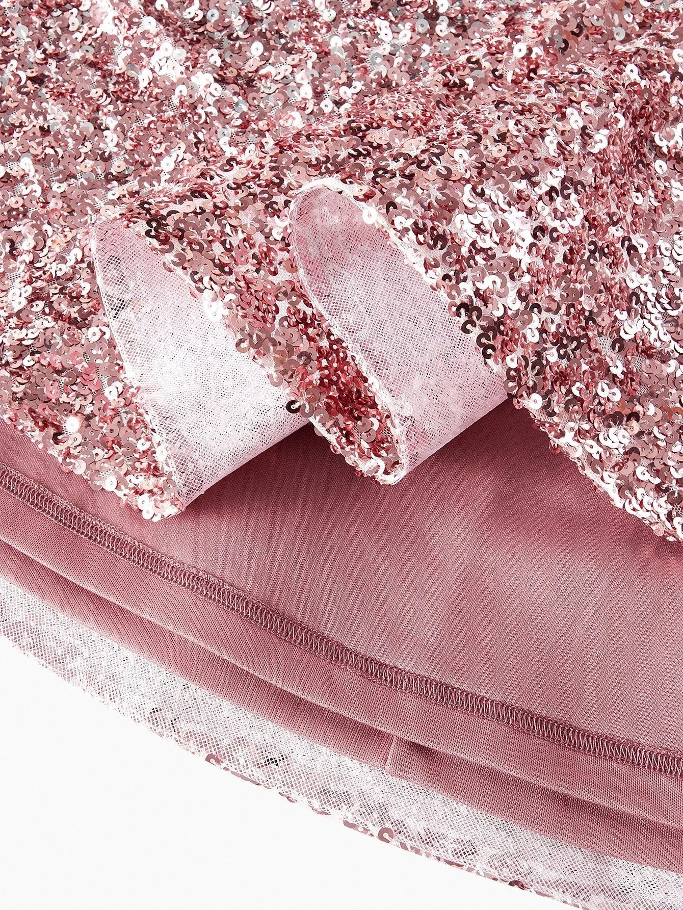 Soiréza SEQUIN OMBRE ELEGANT DRESS WITH BELT SUITABLE FOR GODDESS PARTY BANQUET COCKTAIL DRESS