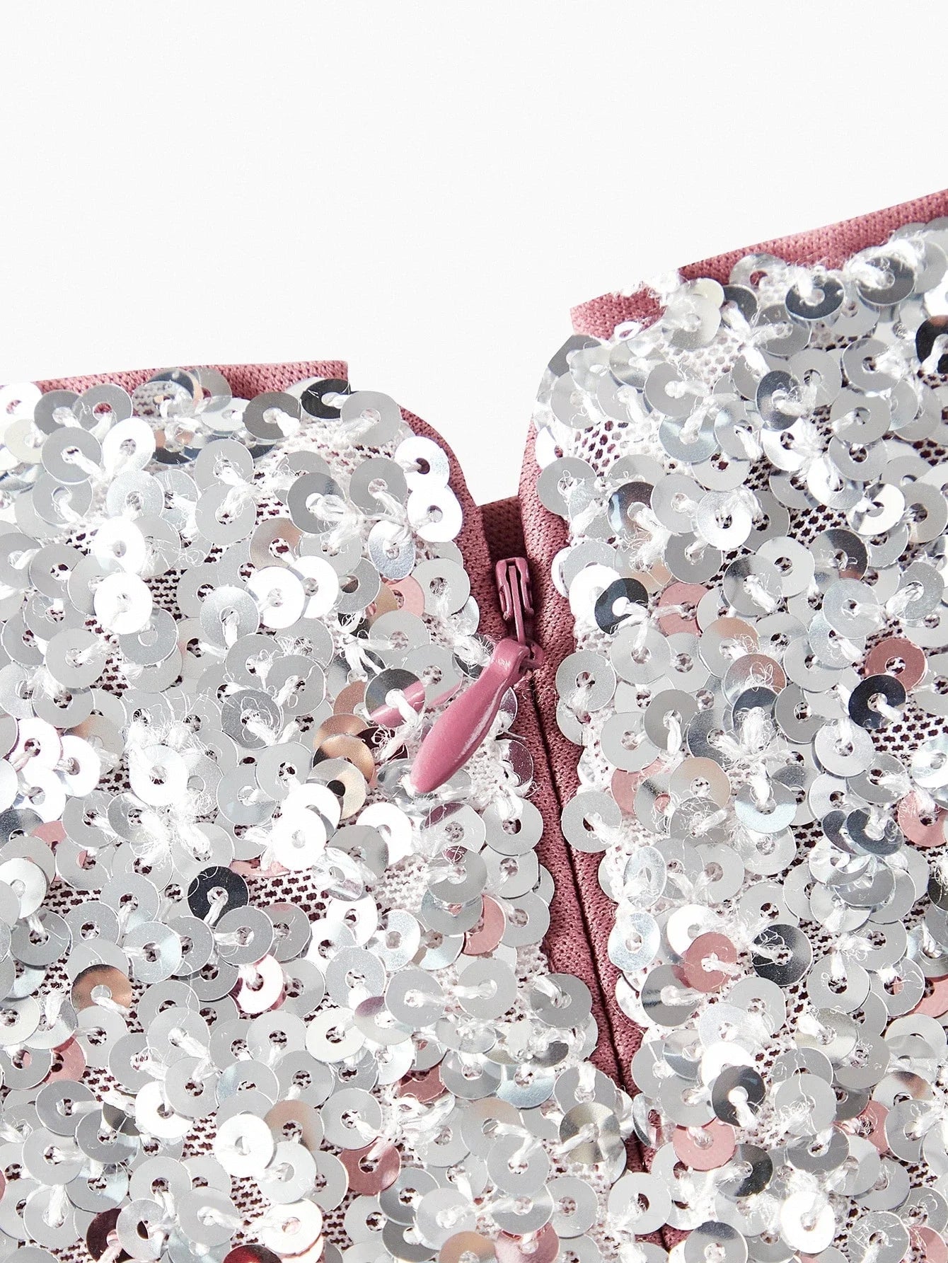 Soiréza SEQUIN OMBRE ELEGANT DRESS WITH BELT SUITABLE FOR GODDESS PARTY BANQUET COCKTAIL DRESS