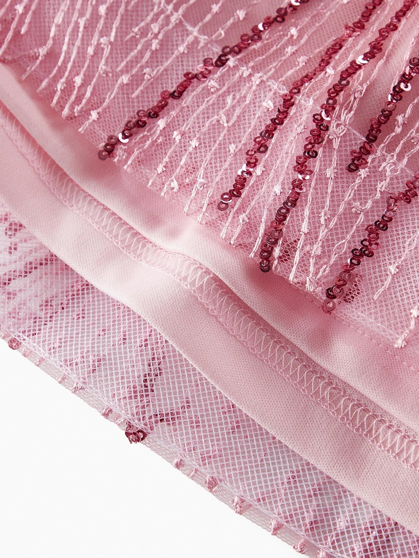 Soiréza SEQUIN STRAPLESS COCKTAIL DRESS