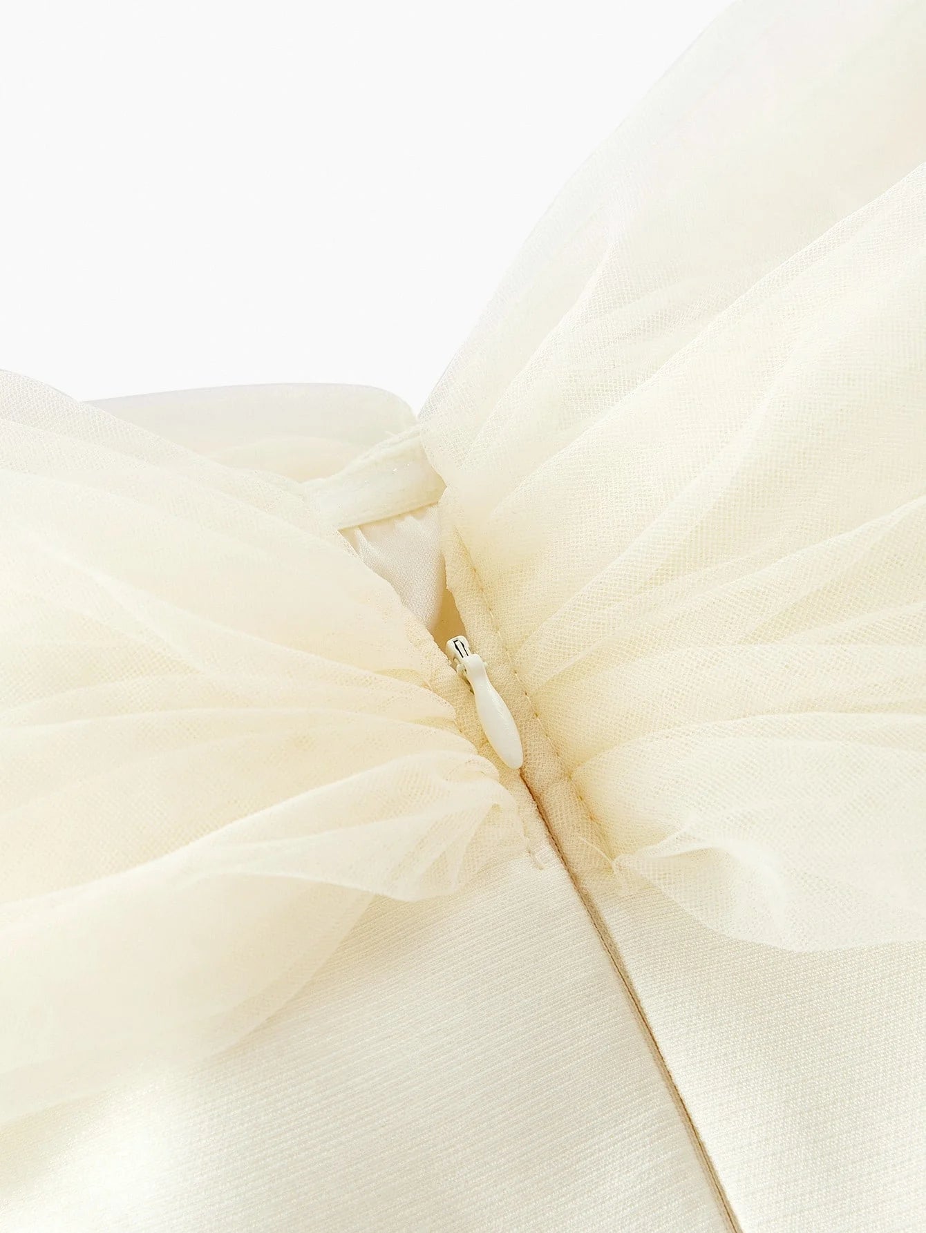 Soiréza SHEER MESH ASYMMETRICAL SHOULDER PEPLUM WAIST LACE FLARE HEM COCKTAIL DRESS