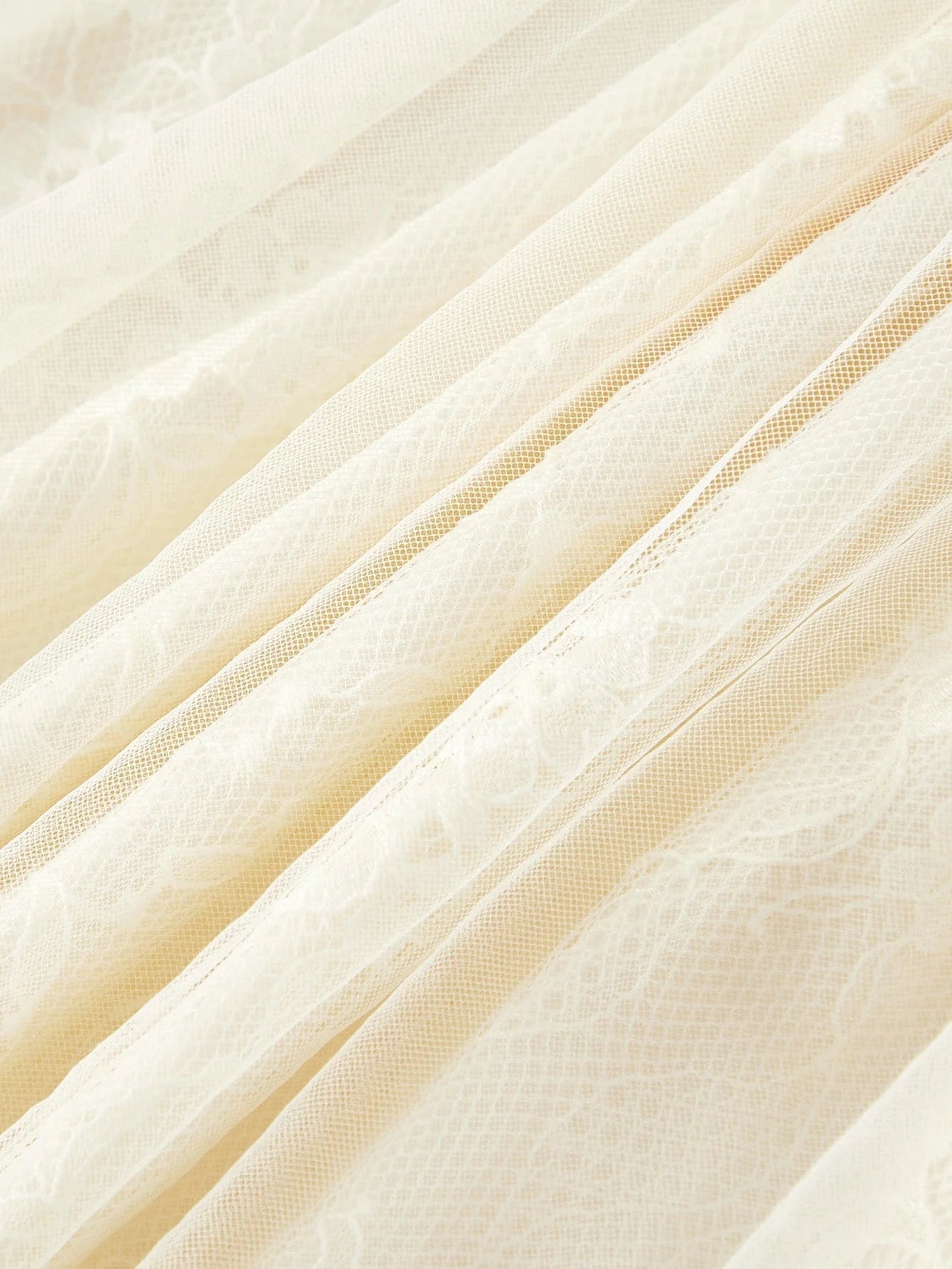 Soiréza SHEER MESH ASYMMETRICAL SHOULDER PEPLUM WAIST LACE FLARE HEM COCKTAIL DRESS