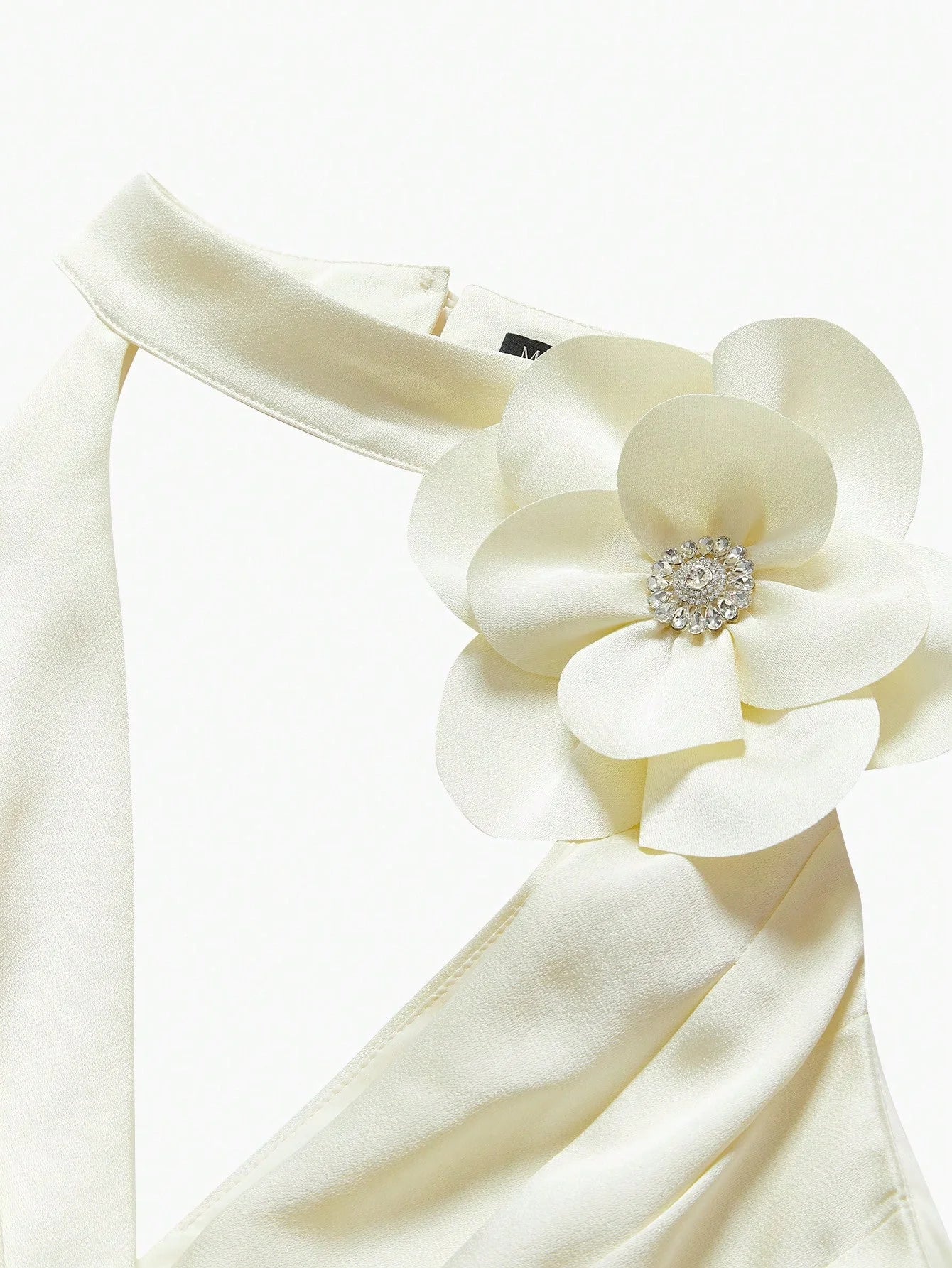 Soiréza STEREO FLORAL PLEATED COCKTAIL DRESS