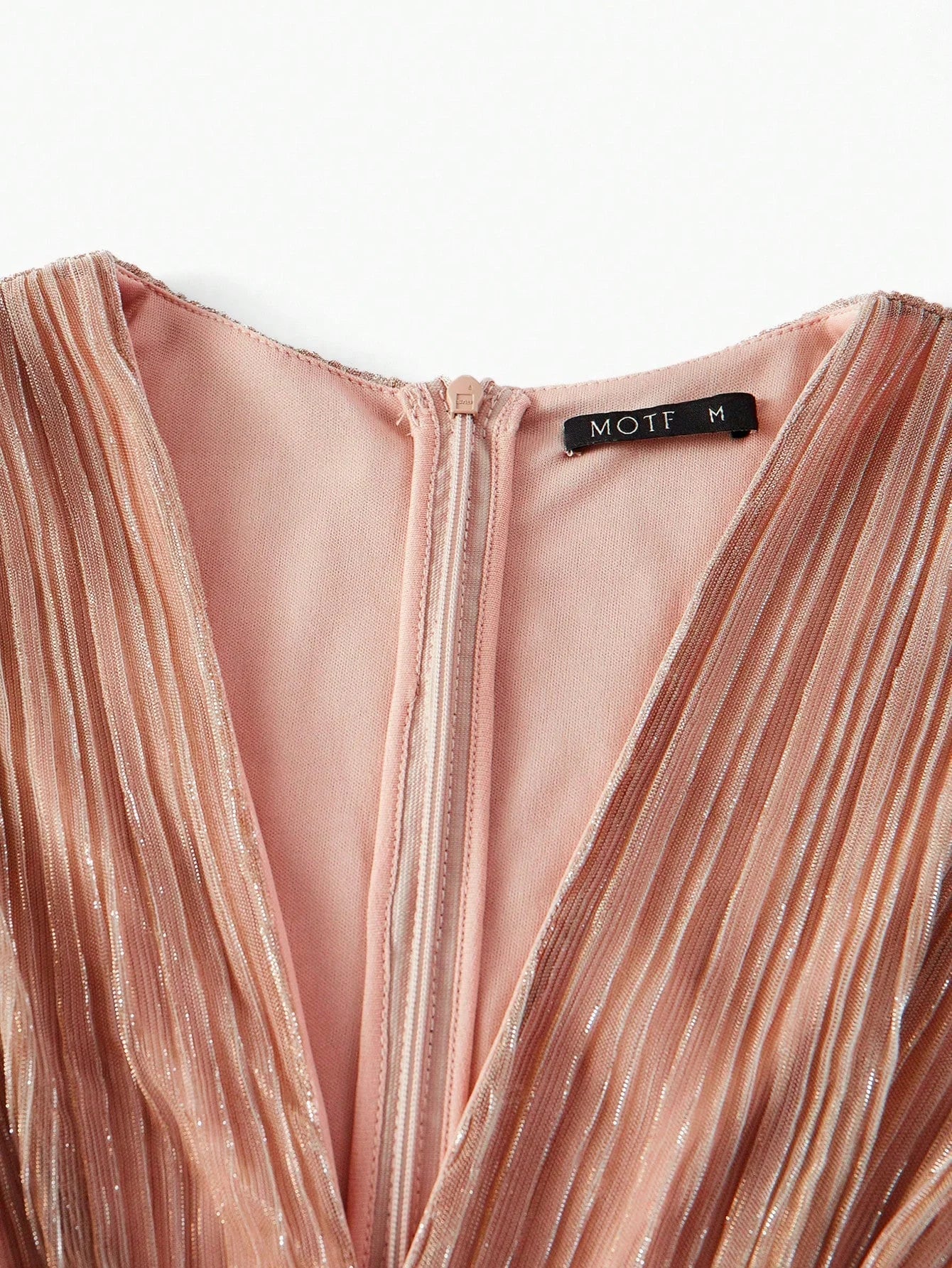 Soiréza TEXTURED TWIST FRONT COCKTAIL DRESS