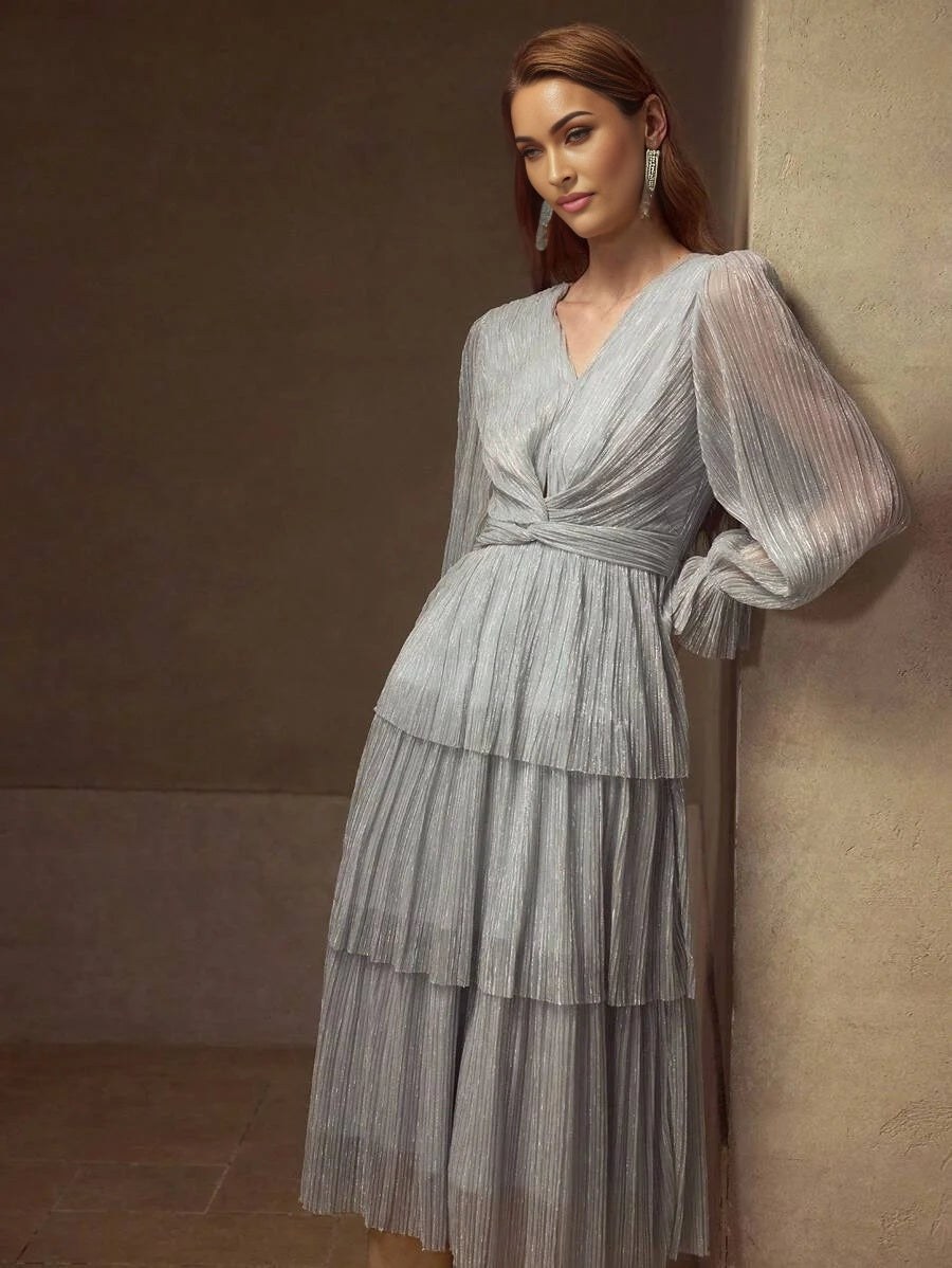 Soiréza TWIST PLISSEnbspCOCKTAIL DRESS