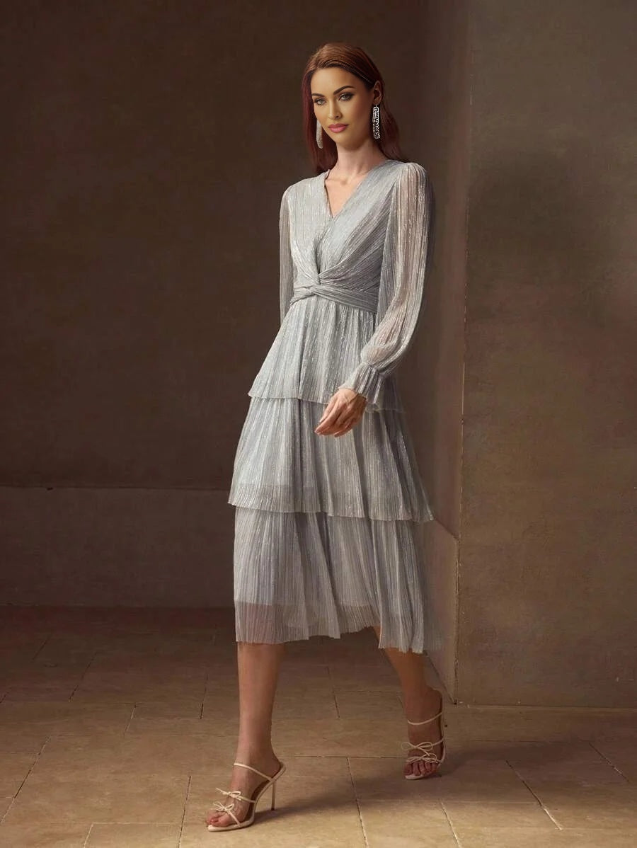 Soiréza TWIST PLISSEnbspCOCKTAIL DRESS