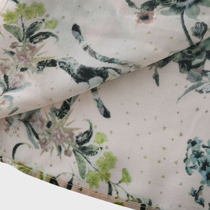 Solada embellished floralprint maxi dress