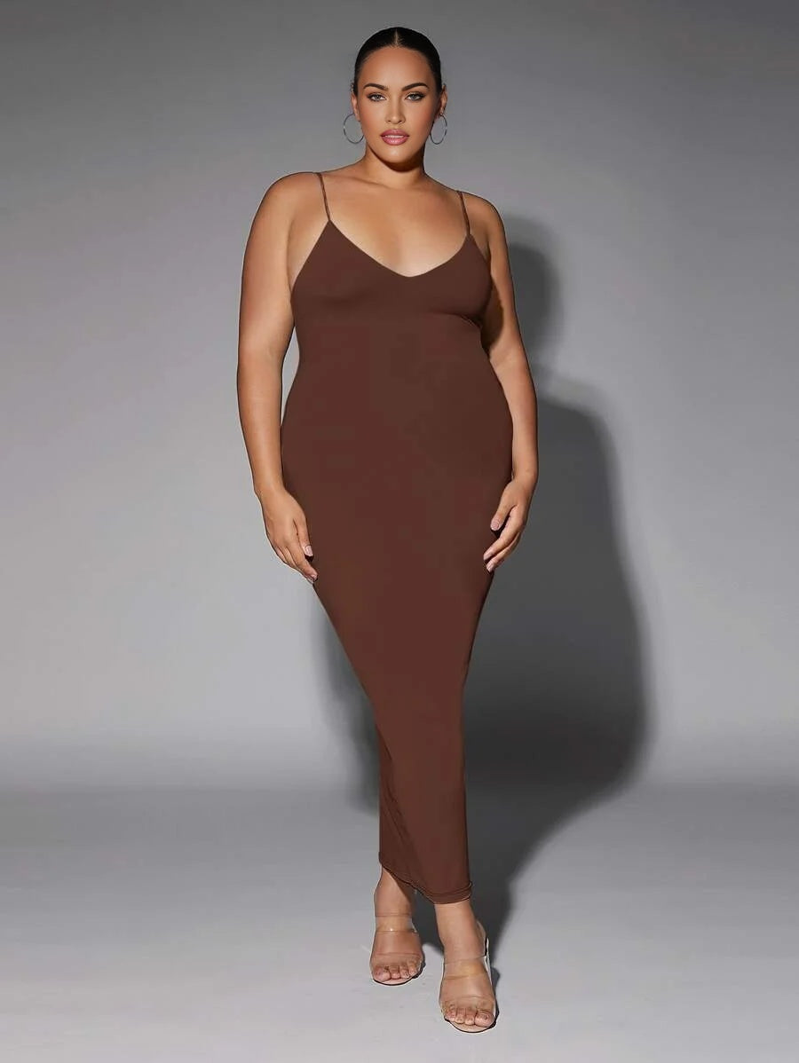 Solid Backless Bodycon DressSummer Dresses For Women