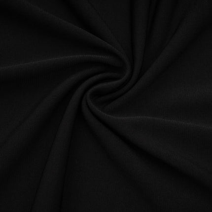 Sophia Blue & Black Draped Panelled Sleeveless Top And Ankle-length Skirt Set
