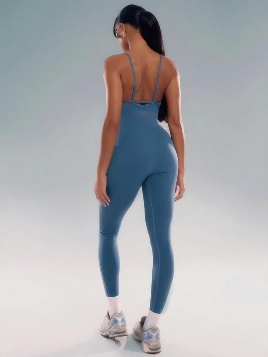 Sport Open Back Unitard Padel Tennis Pickleball Gym Fitness