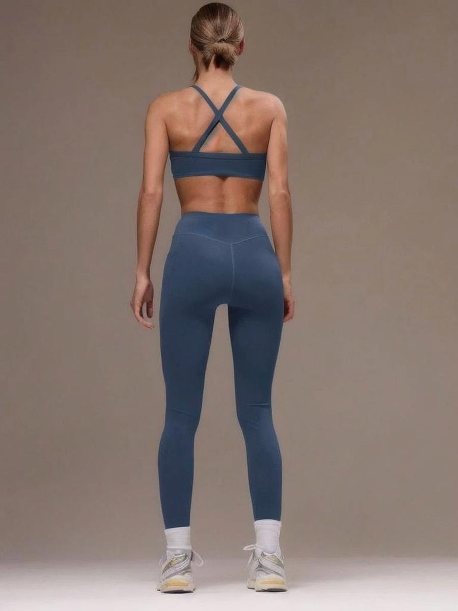 Sport Women Cross Back Top amp Leggings Sports Sets Gym Fitness