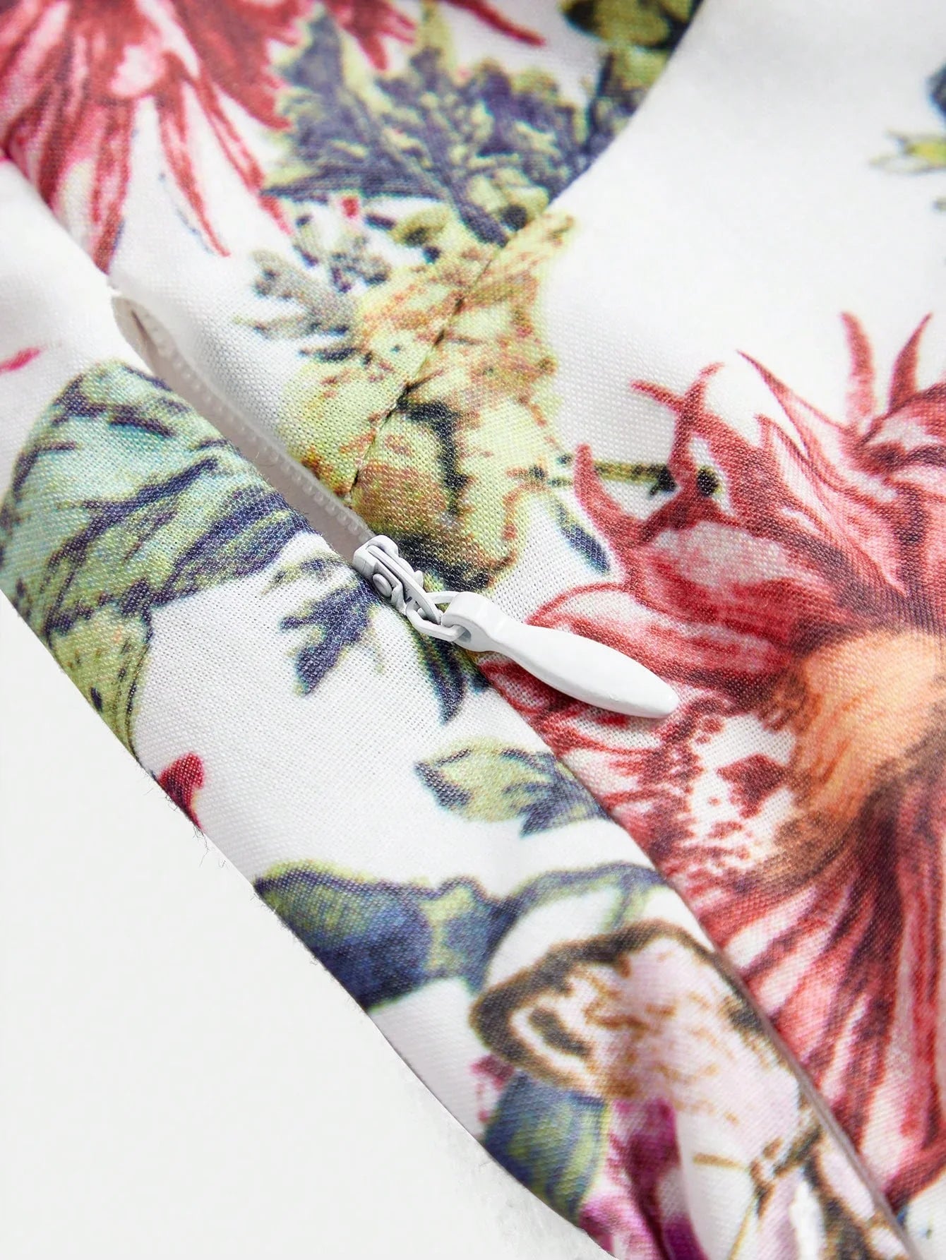 SpringSummer Dopamine Color Butterfly amp Floral Print Stand Collar Long Shirt Dress With Belt