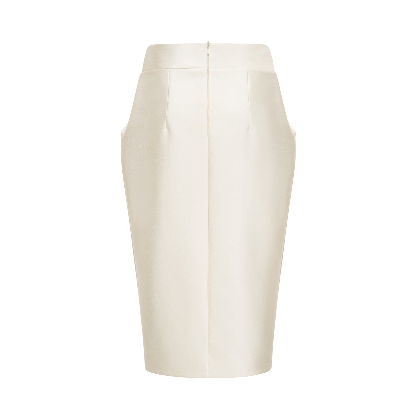 Stylish white two piece set featuring a sleeveless top and matching skirt named Manon