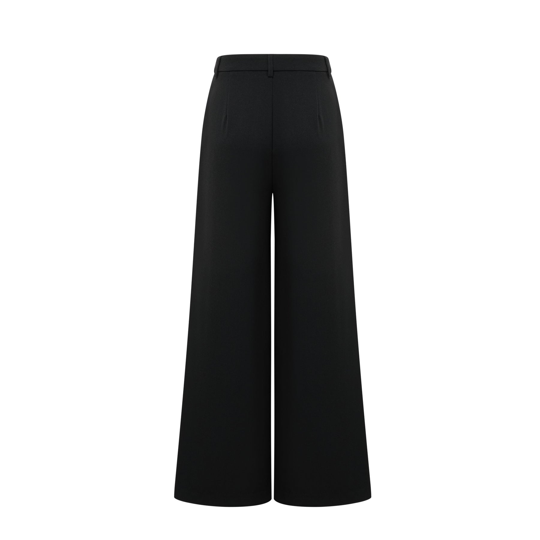 Suzanne black pleated jacket  trousers matching set