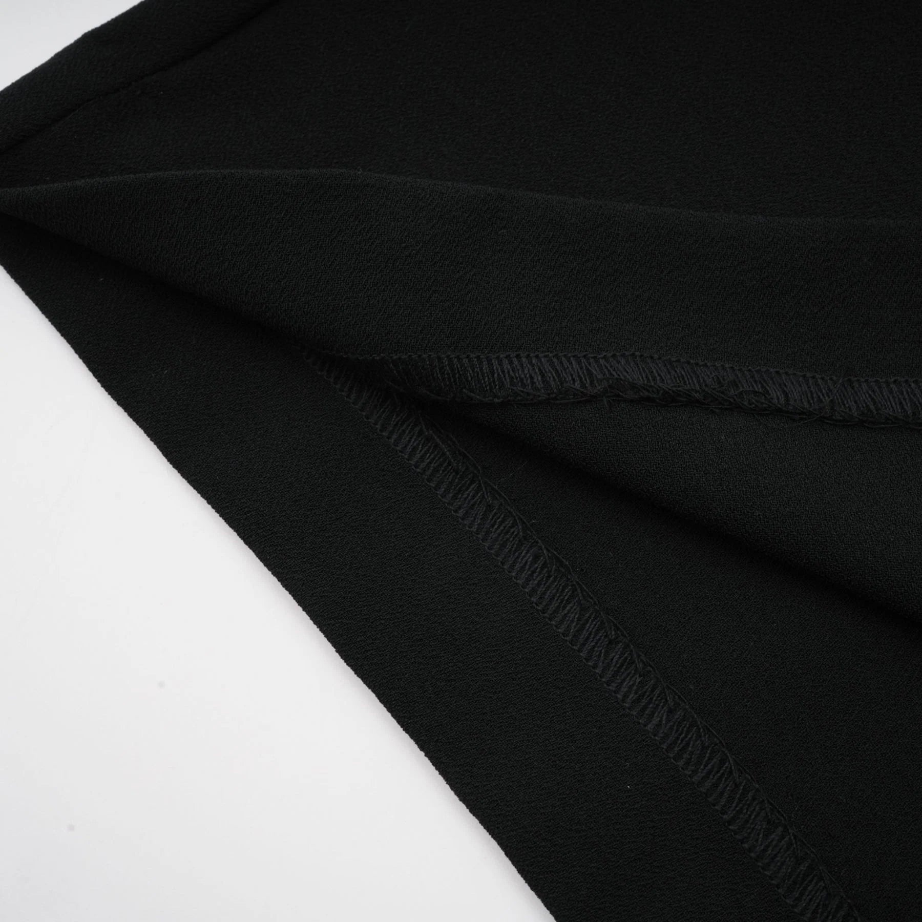 Suzanne black pleated jacket  trousers matching set