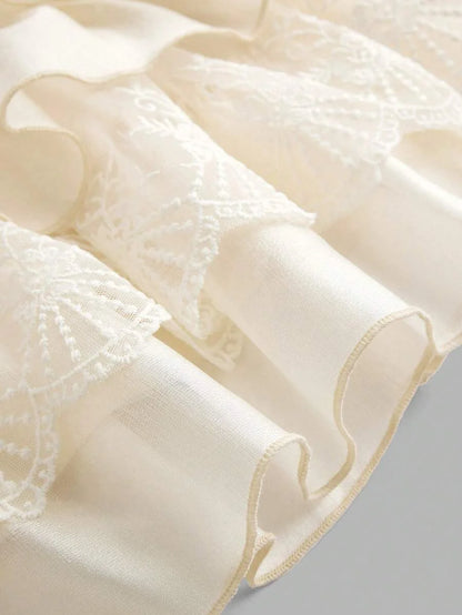 Sweet Cake Lace Women MultiLayered Skirt Summer