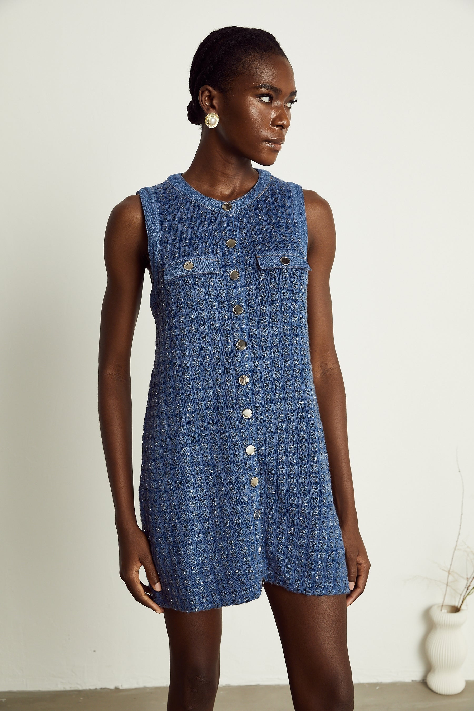 Sylvie sequinembellished mini dress