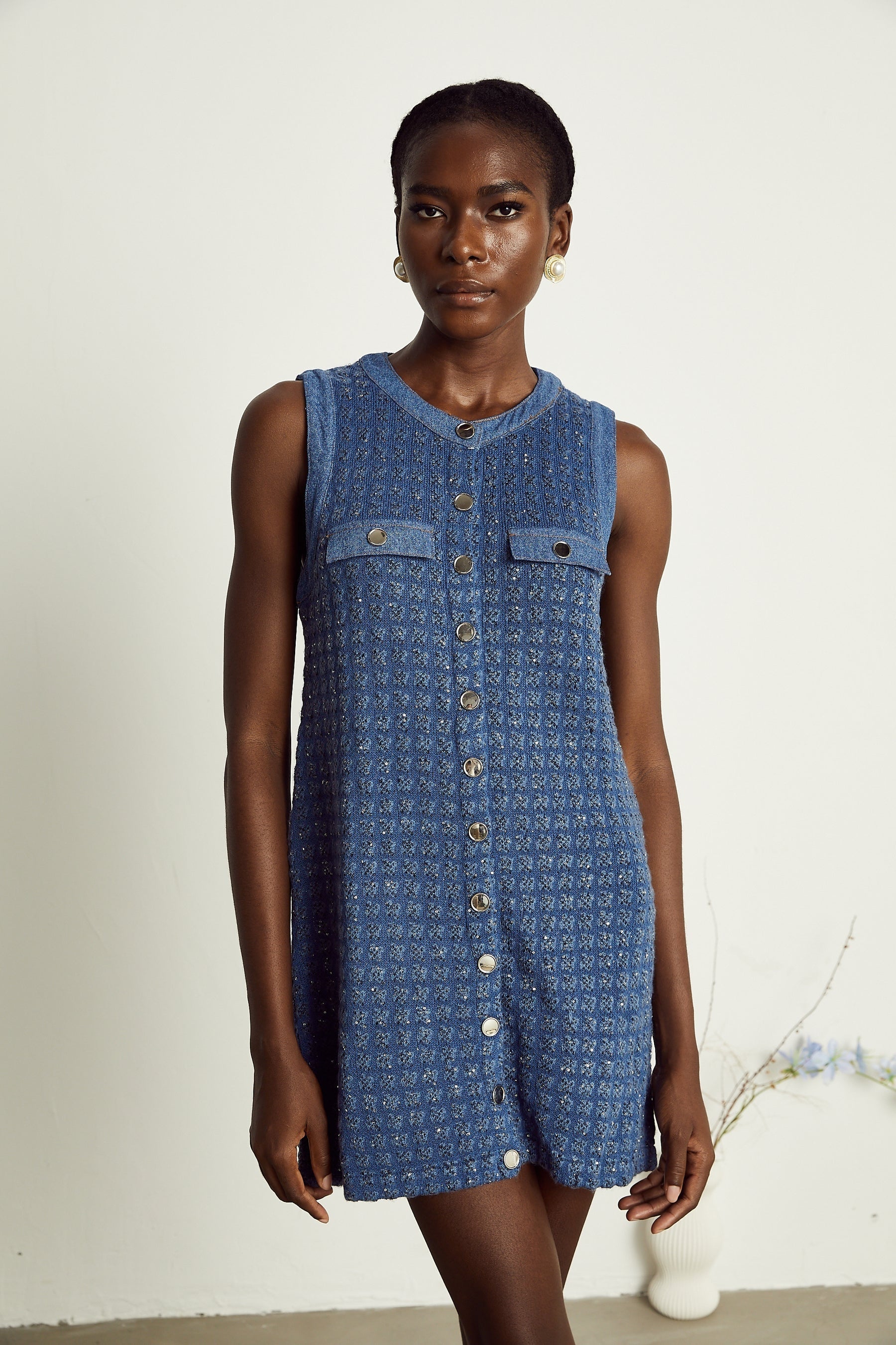 Sylvie sequinembellished mini dress