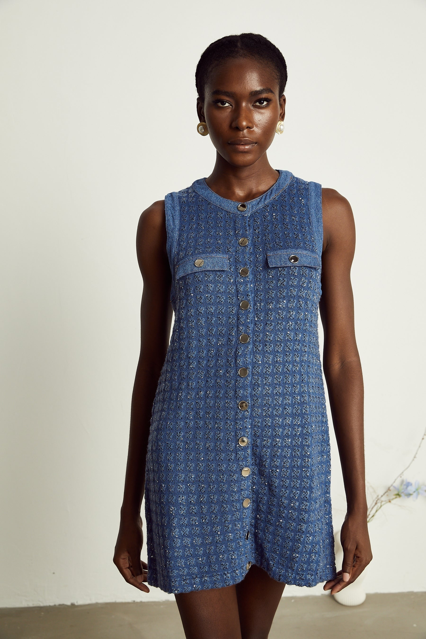 Sylvie sequinembellished mini dress