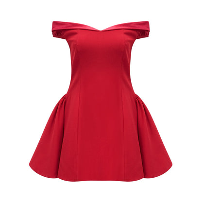 Tana offshoulder mini dress