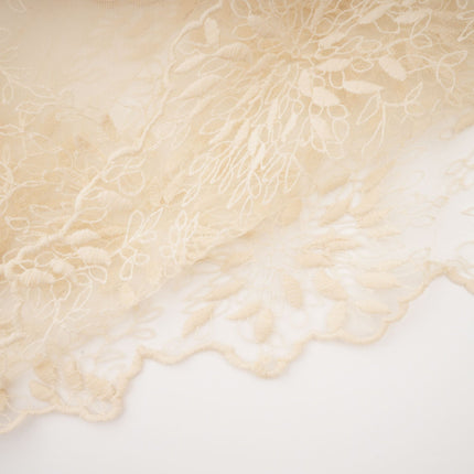 Teresa Halterneck Midi Dress in Neutrals crafted from 100% Terylene with lace trim and A-line silhouette
